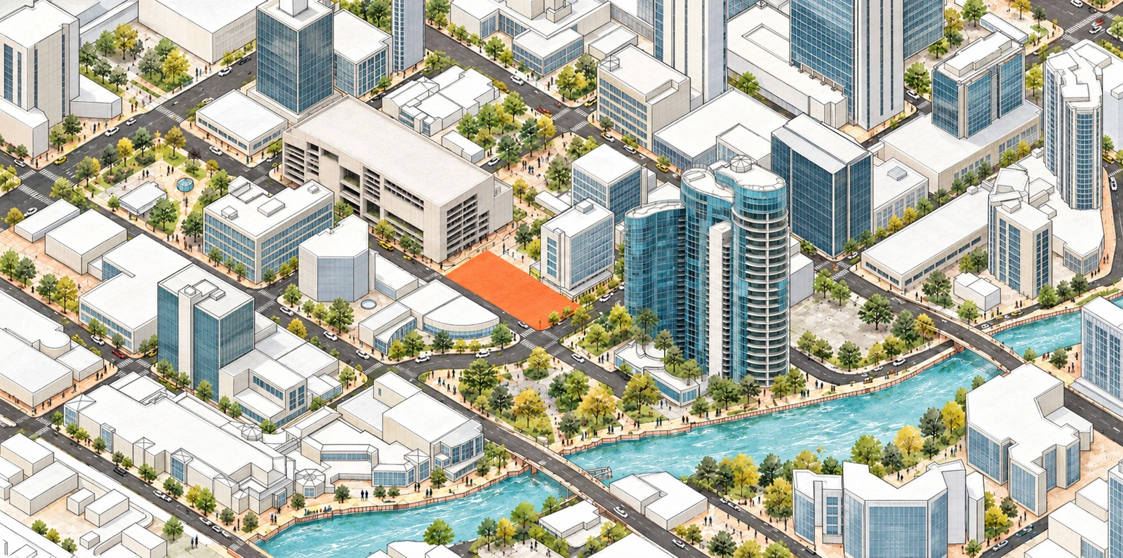 Fort Lauderdale · City & River / Portfolio design & research study