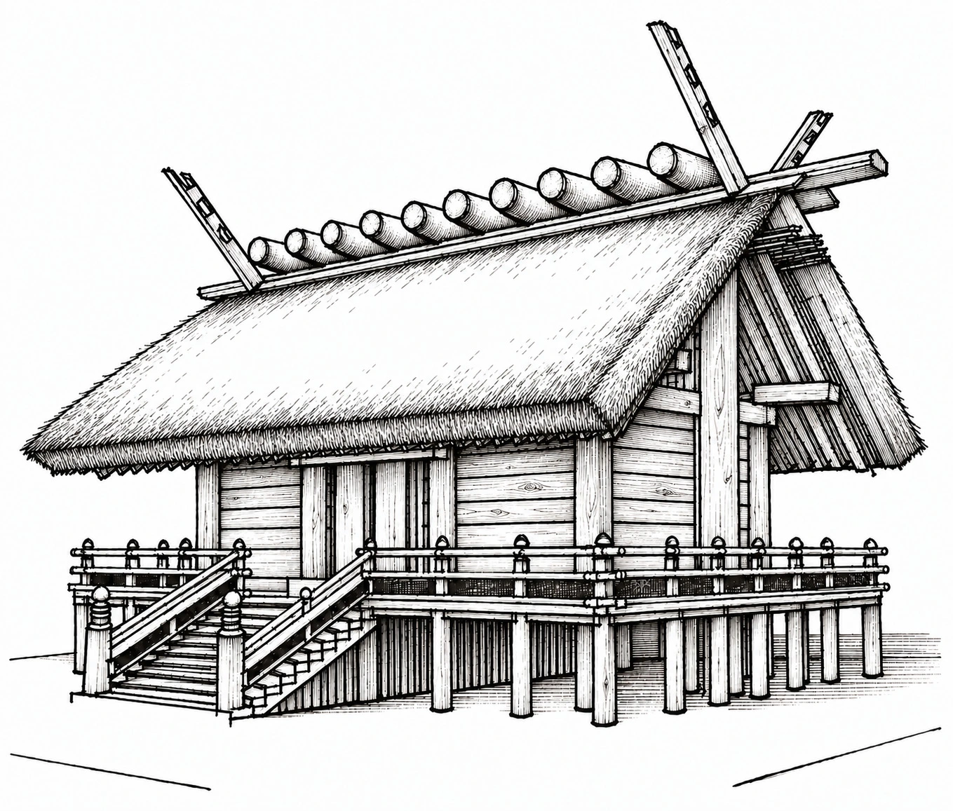 Ise Shrine · Architectural Study / Portfolio design & research study