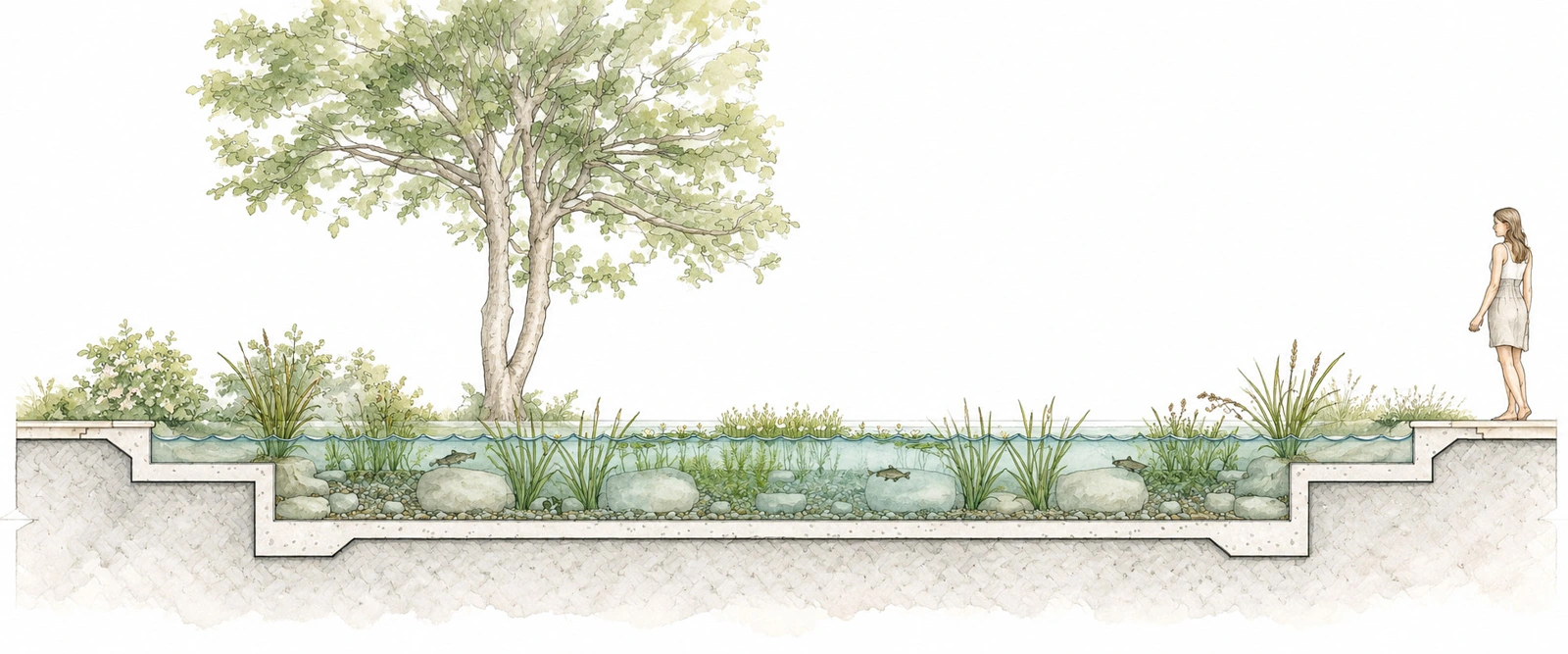 Pondside relaxation study