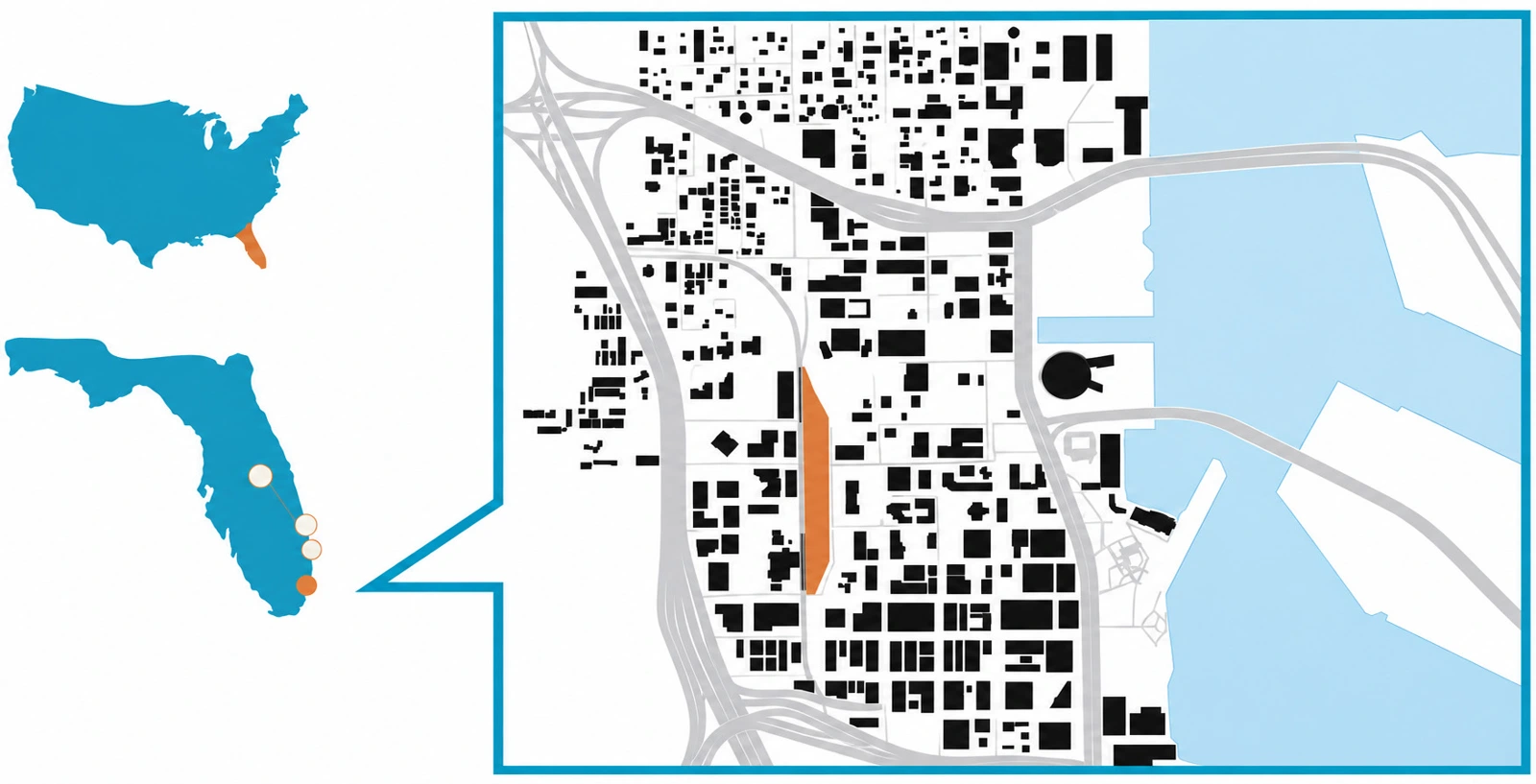 Location & Nolli map