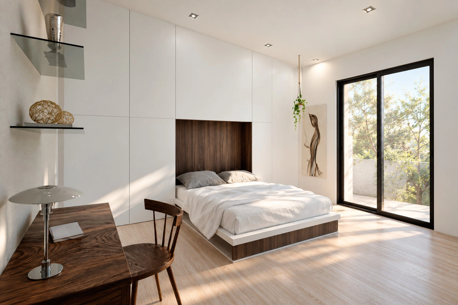 Bedroom & workspace