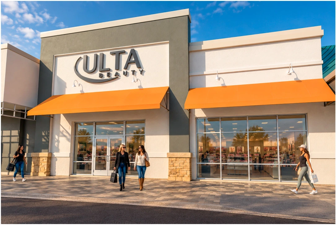 Ulta Beauty · Hamilton Plaza / Design visualization & portfolio study