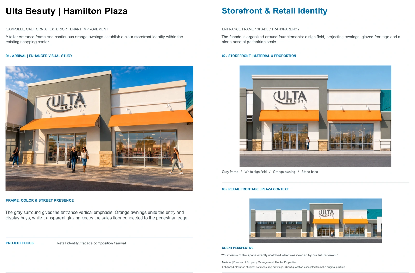 Portfolio pages 76–77