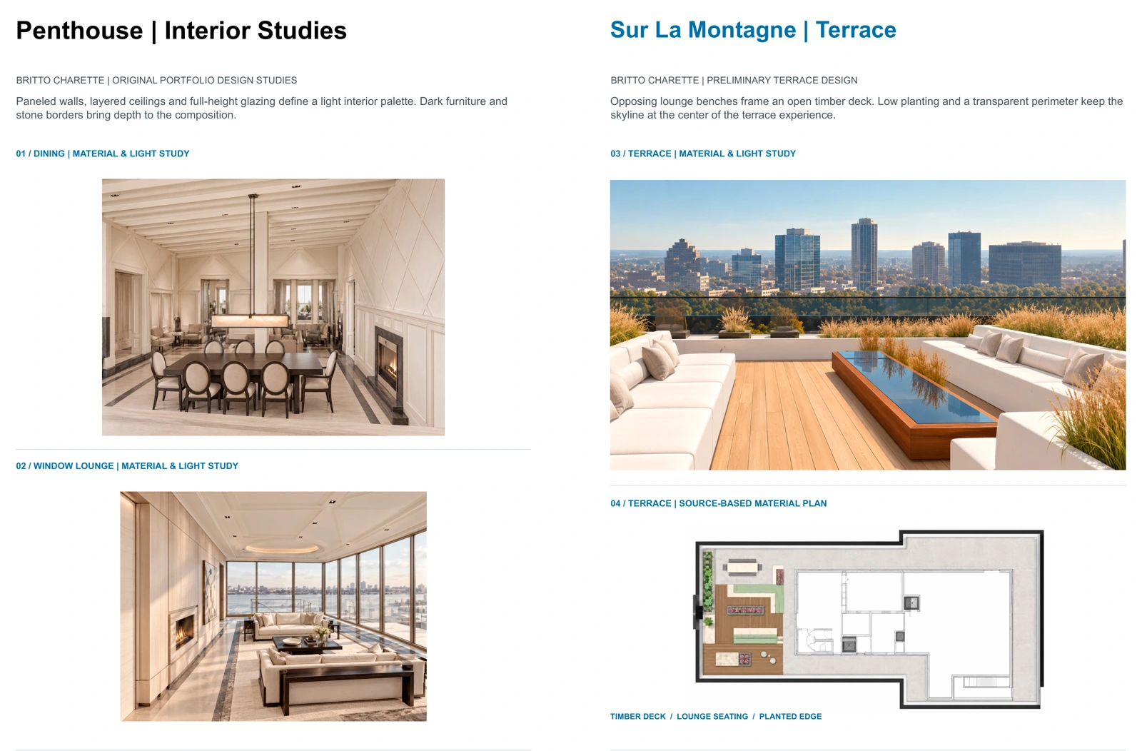 Portfolio pages 104–105